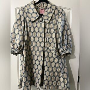 Ted Baker London 3/4 Sleeve Coat Size 2/US 6